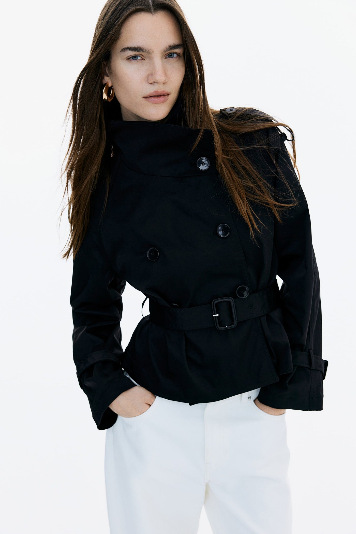 Amelia™ | Short Trench Coat