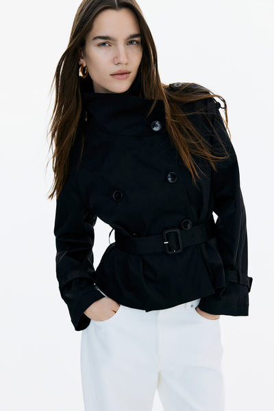 Amelia™ | Short Trench Coat