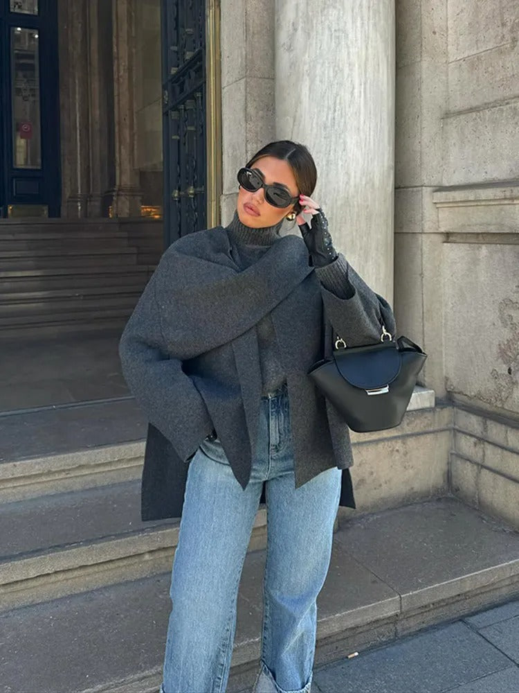 Amelia™ | Viral Chic Cape Coat