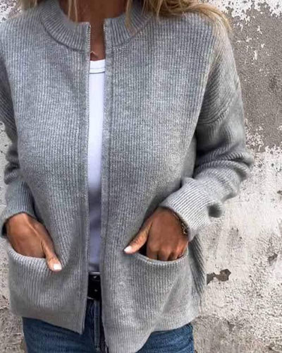 Amelia | Cardigan with Zip