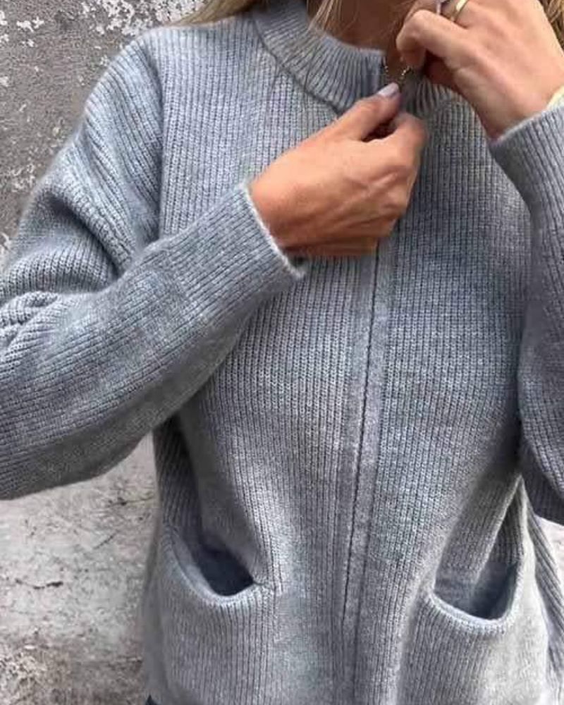 Amelia | Cardigan with Zip