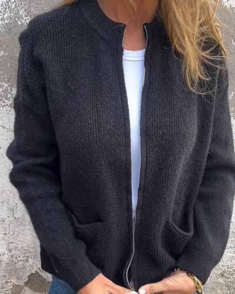 Amelia | Cardigan with Zip