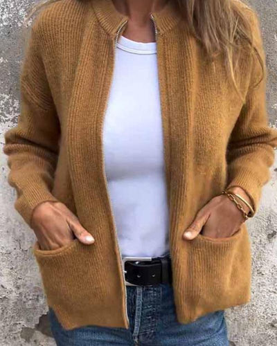 Amelia | Cardigan with Zip