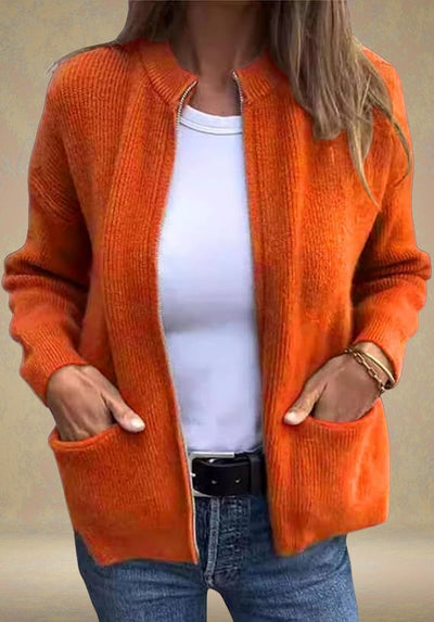 Amelia | Cardigan with Zip