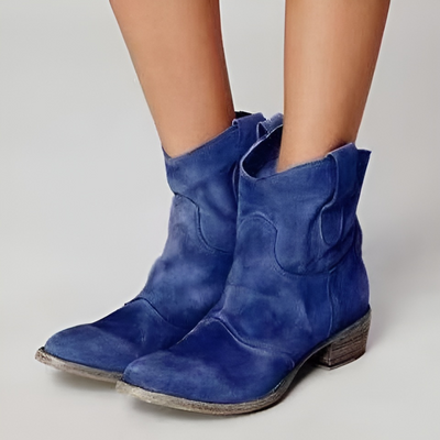 Amelia – Suede Ankle Boots