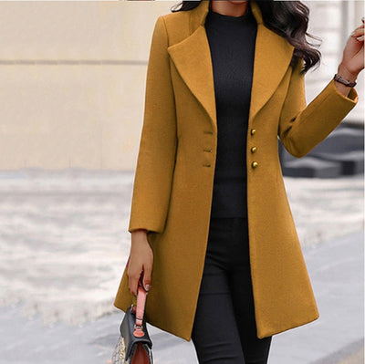 Chase | Women's Buttoned Coat | Sophisticated and Modern