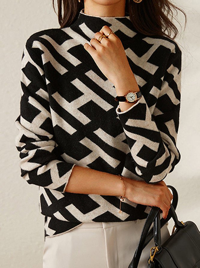 Amelia® | Modern Sweater with Patterns