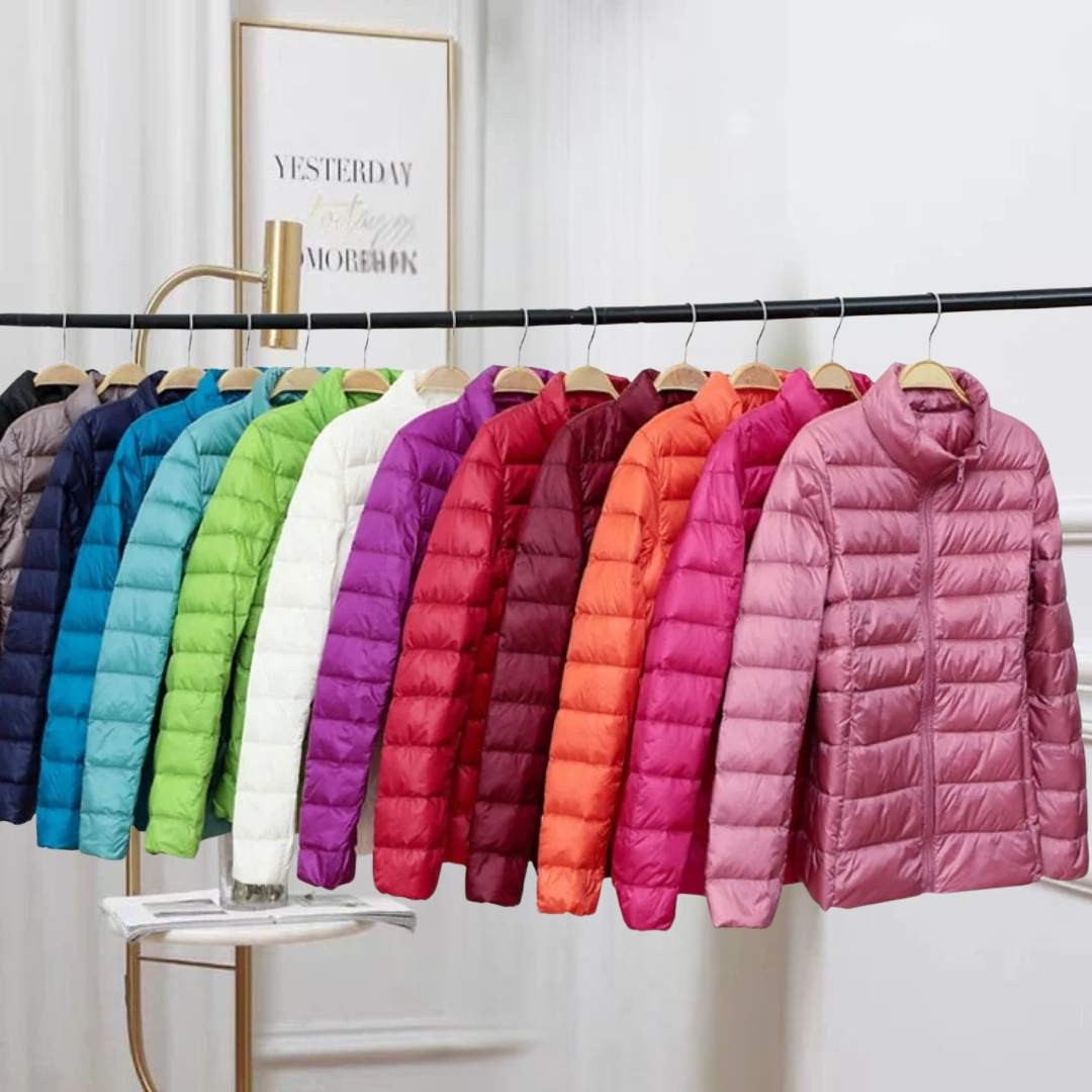 ELIN - Ultra-Light Jacket with White Duck Down