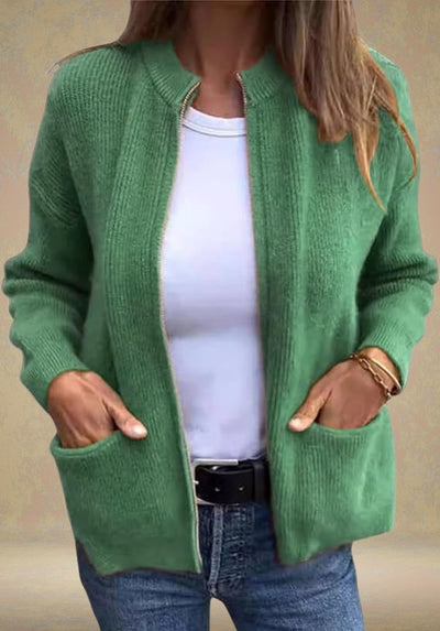 Amelia | Cardigan with Zip
