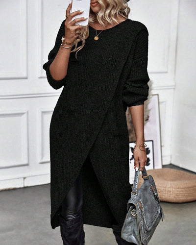 IGGY | Stylish Cotton Blend Sweater Dress