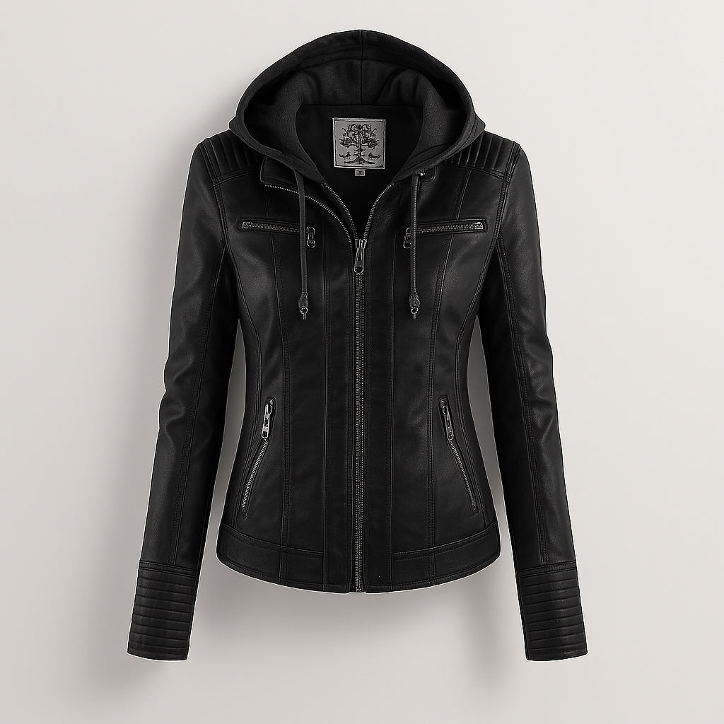 Briella | Women's Weather-Resistant Leather Jacket | Timeless Style