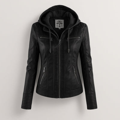 Briella | Women's Weather-Resistant Leather Jacket | Timeless Style