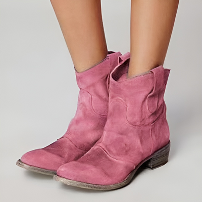 Amelia – Suede Ankle Boots