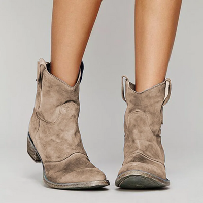 Amelia – Suede Ankle Boots