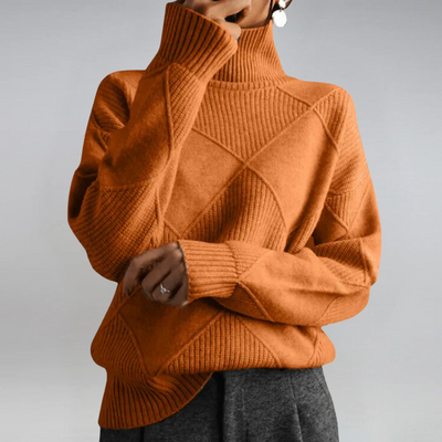 Lauren | Luxury Cashmere Roll Neck Jumper