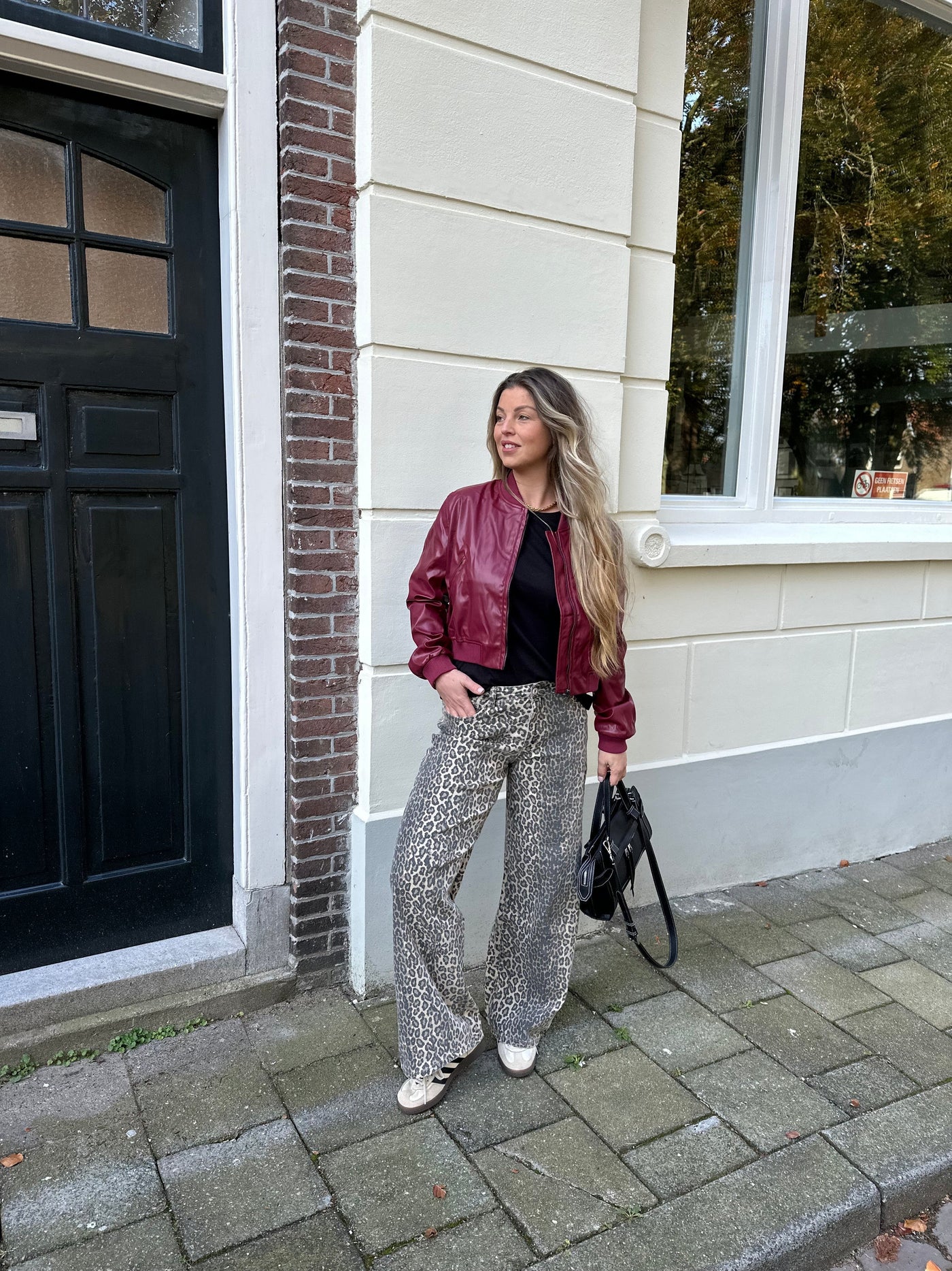 Amelia™ | Classic Leather Jacket