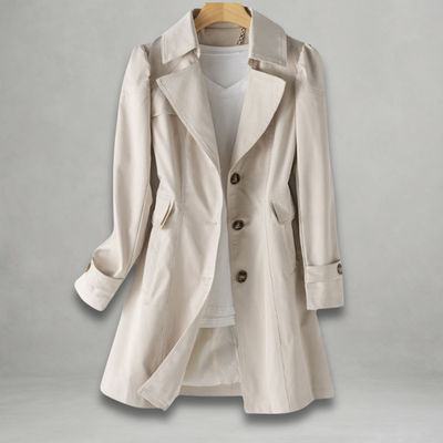 Elodie | Custom Tailored Women's Trench Coat | Classic Lightweight