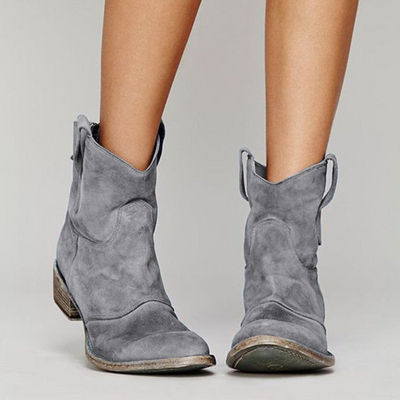 Amelia – Suede Ankle Boots