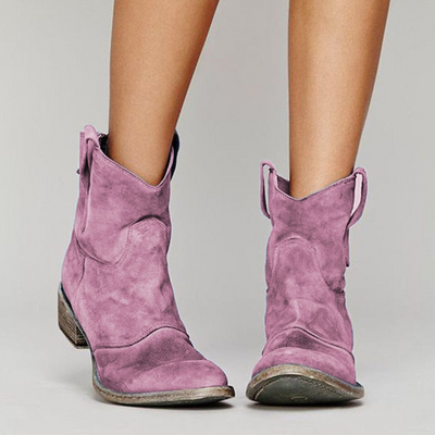 Amelia – Suede Ankle Boots