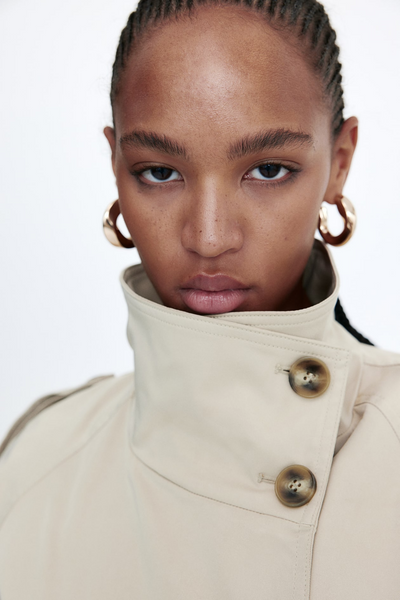 Amelia™ | Short Trench Coat