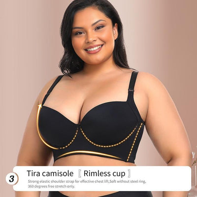 Amelia | Plus Size Support Bra