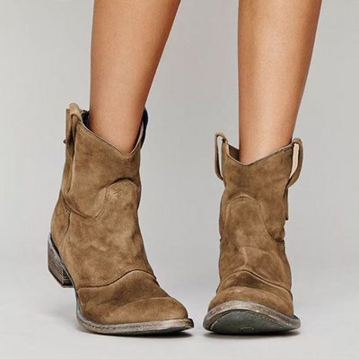Amelia – Suede Ankle Boots