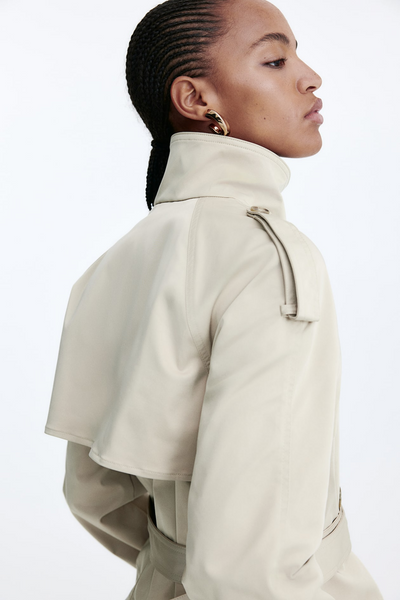 Amelia™ | Short Trench Coat