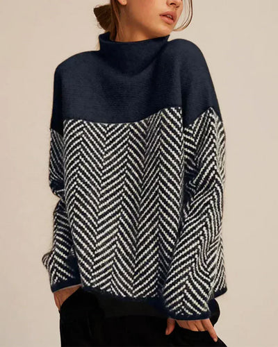 Norah | Cotton Roll Neck Jumper