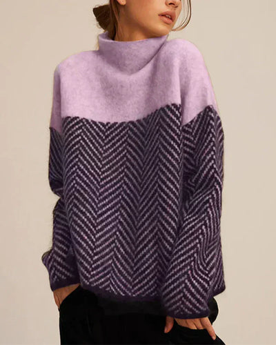 Norah | Cotton Roll Neck Jumper
