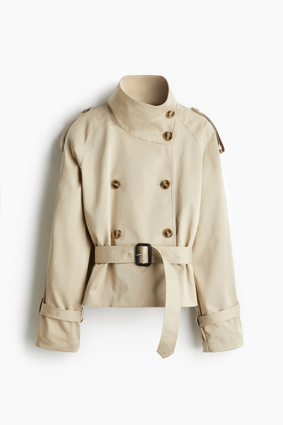 Amelia™ | Short Trench Coat