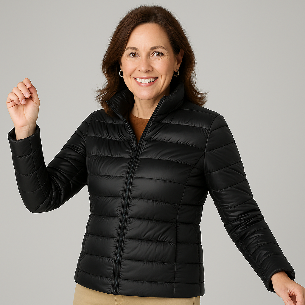 ELIN - Ultra-Light Jacket with White Duck Down