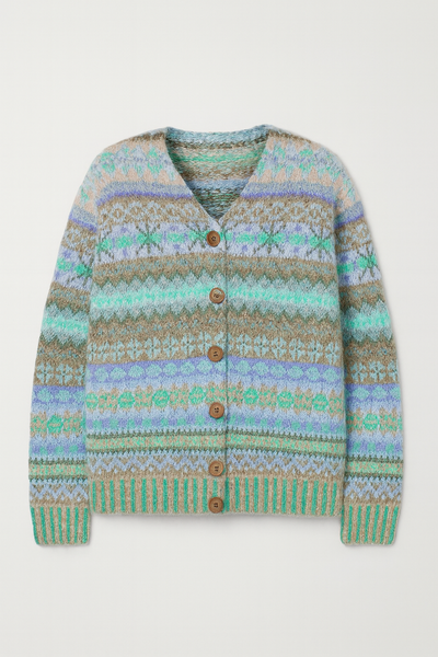 Amelia | Blue Vest with Print