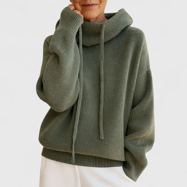 Marie | Cosy Knit Hoodie
