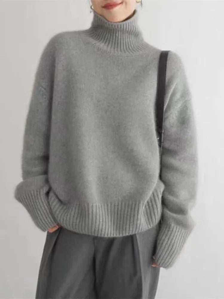 Amelia - High Neck Jumper