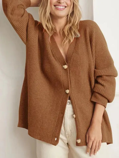 Amelia® | Elegant Button Cardigan