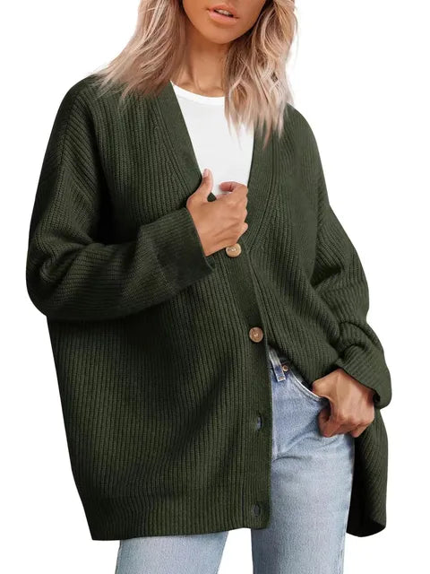 Amelia® | Elegant Button Cardigan