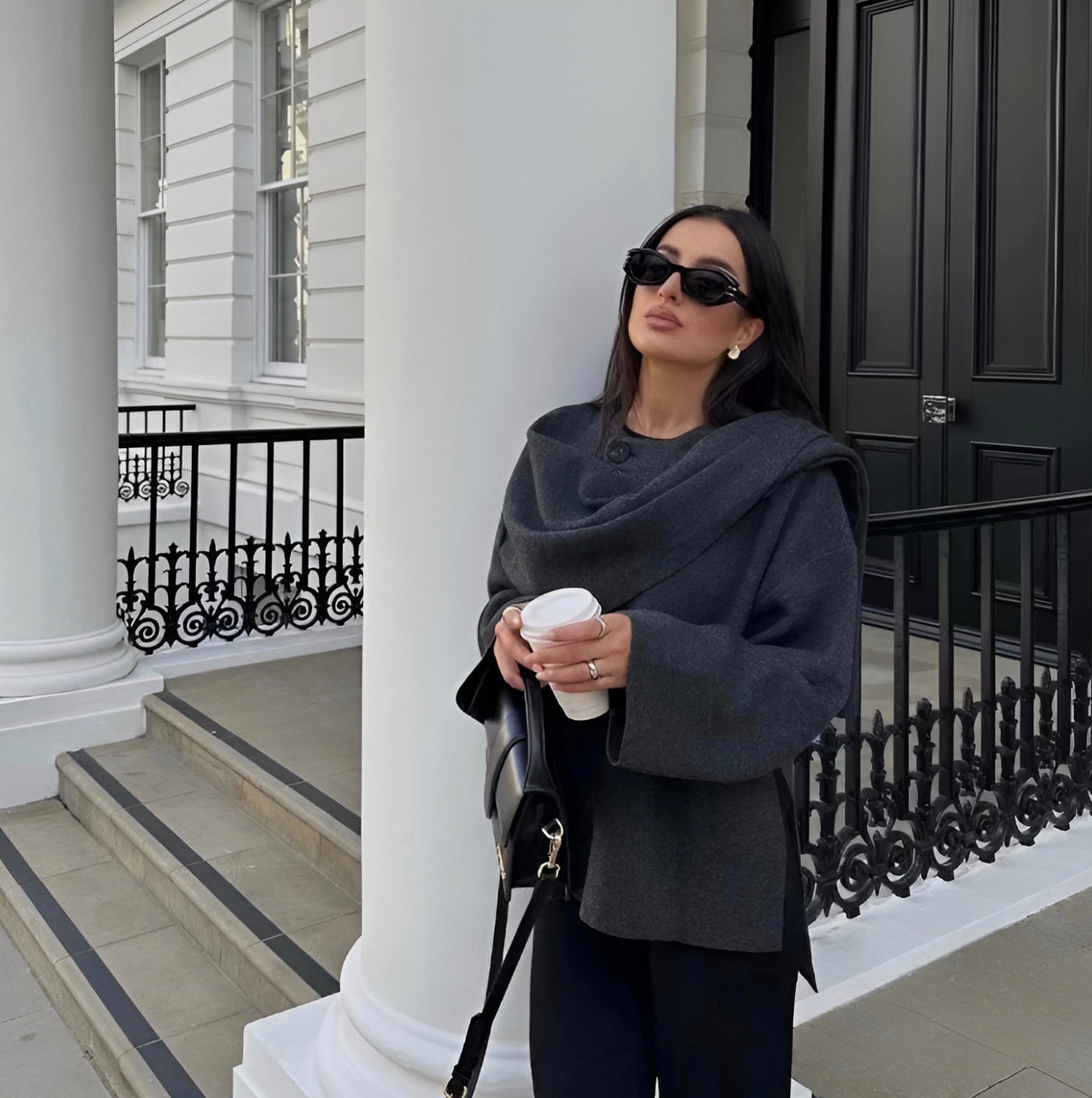 Amelia™ | Viral Chic Cape Coat