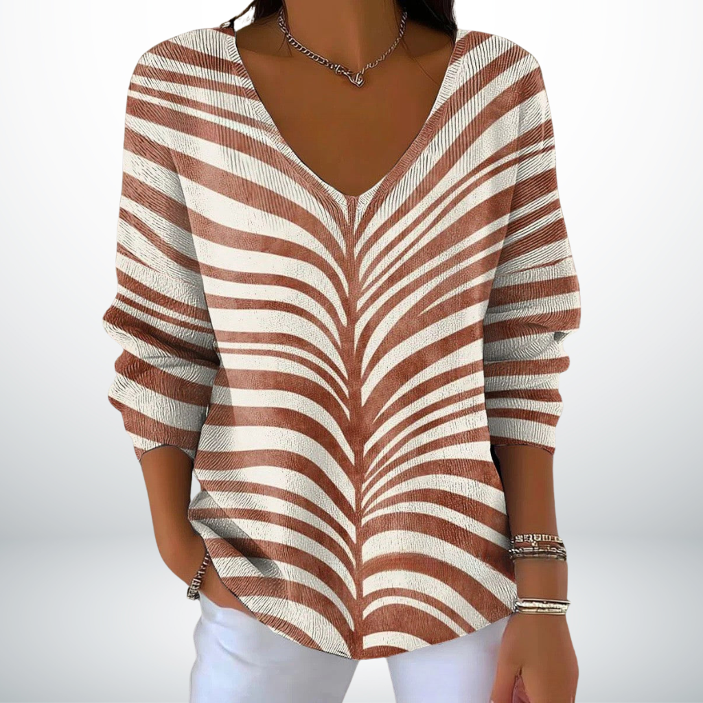 Evelien – Classic V-Neck Sweater