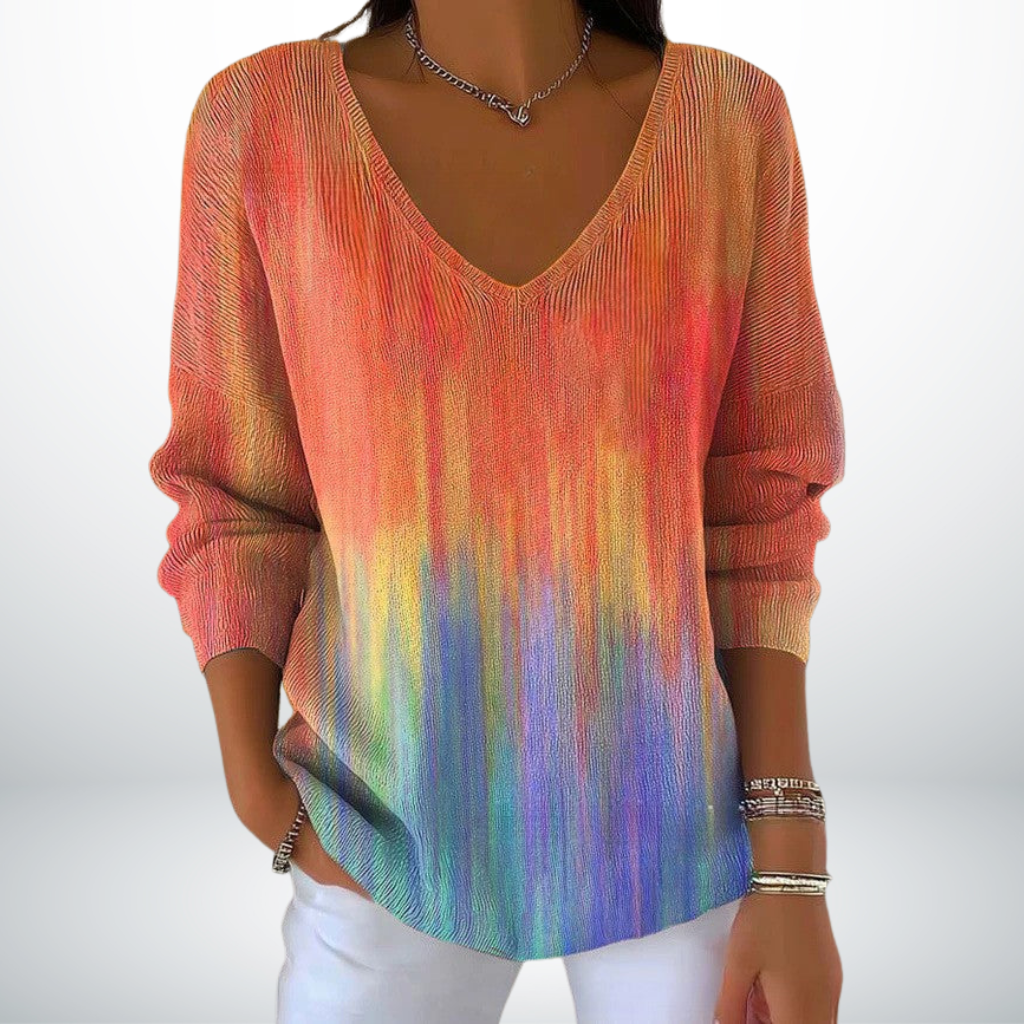 Evelien™ – Classic V-Neck Jumper