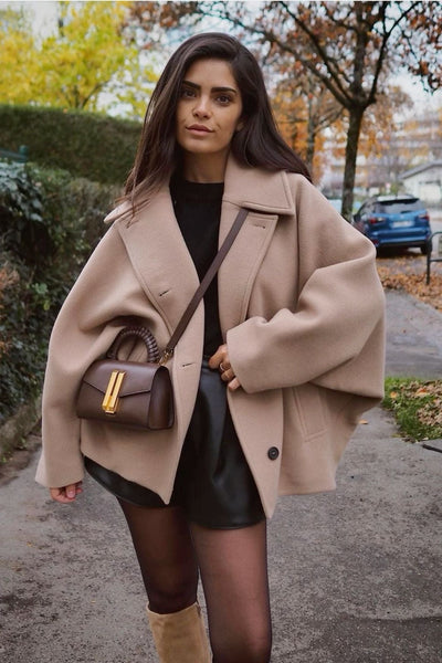 Amelia™ | Oversized Wool Coat