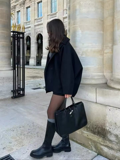 Amelia™ | Oversized Wool Coat