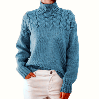 Elena | Warm Knitted Roll Neck