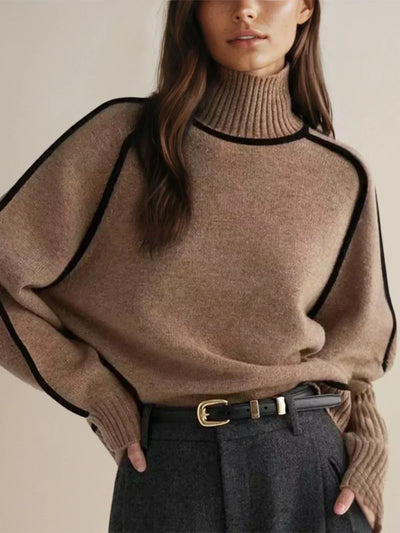 Donna | Elegant Roll Neck Jumper