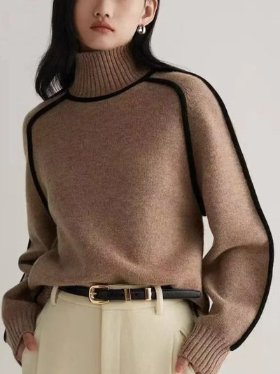 Donna | Elegant Roll Neck Jumper