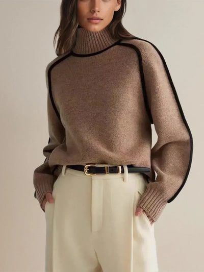 Donna | Elegant Roll Neck Jumper