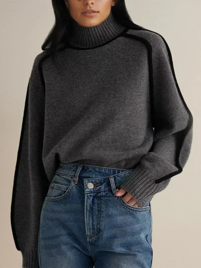 Donna | Elegant Roll Neck Jumper