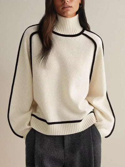 Donna | Elegant Roll Neck Jumper