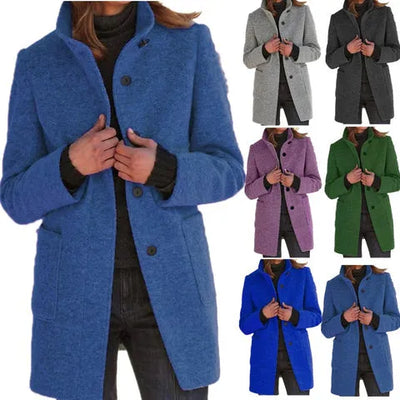 Amelia | Elegant Wool Coat