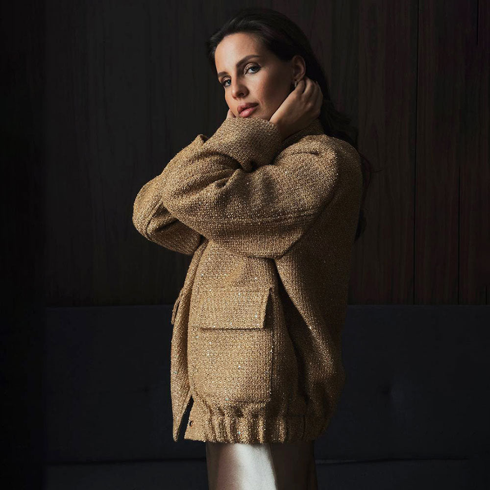Amelia™ | LUMINA Sequin Jacket