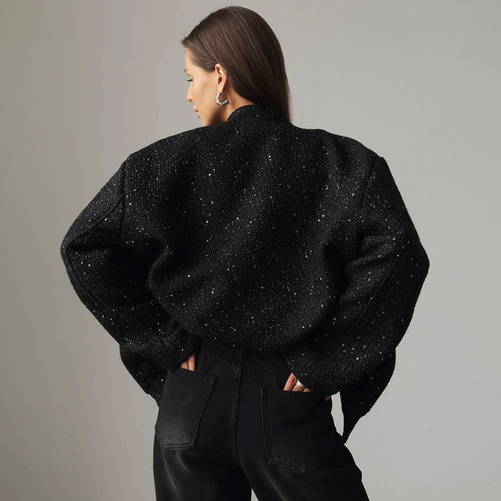 Amelia™ | LUMINA Sequin Jacket